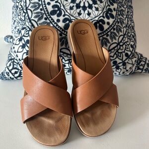 UGG Women's Tan Kari Sandals